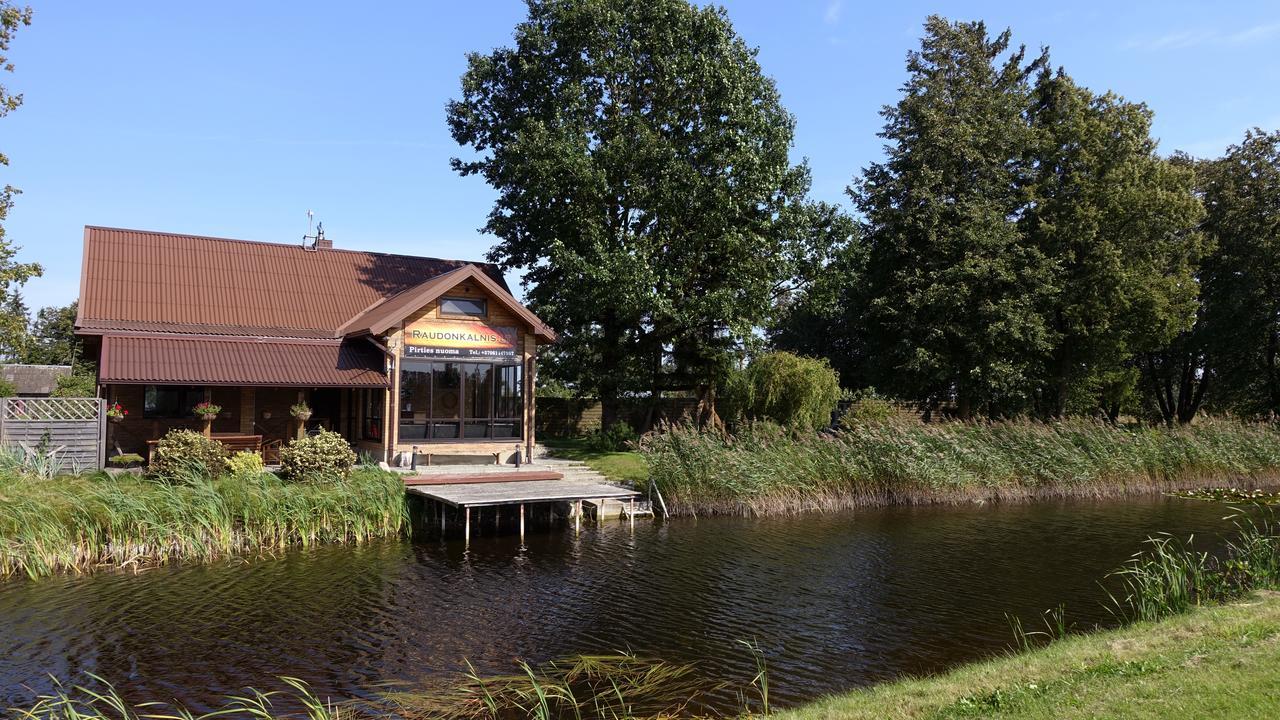 Maison d'hôtes Raudonkalnis à Mankiskiai Extérieur photo